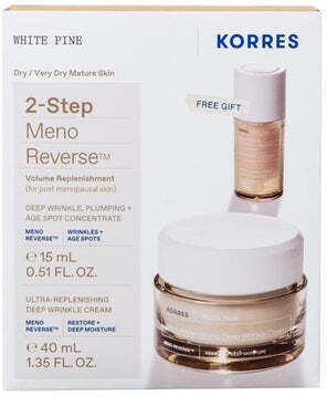 Korres 2-Step Meno Reverse Σετ Περιποίησης για Αντιγήρανση & Ενυδάτωση 2τμχ