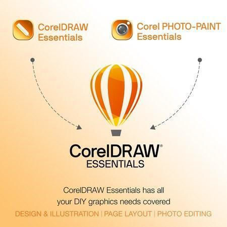 Coreldraw Essentials 2024 Пълна Версия Windows Доживотен Многоезичен Електронен Лиценз