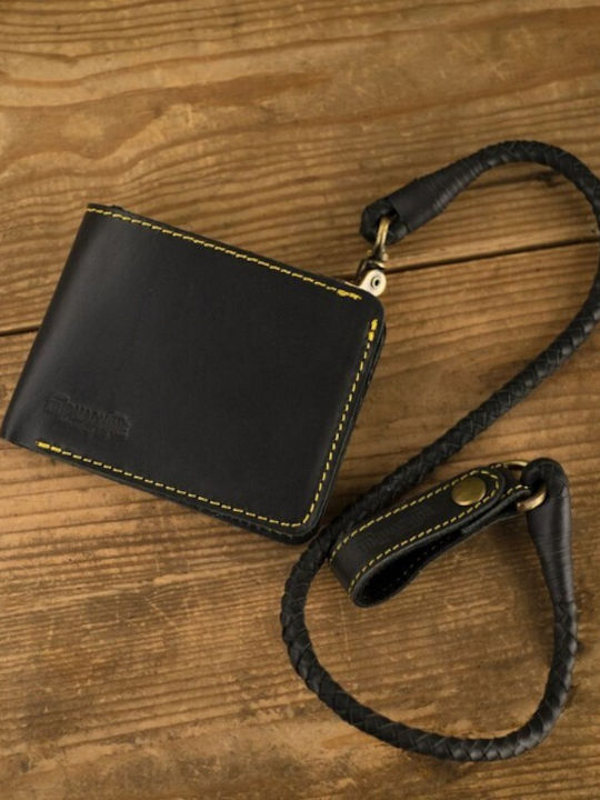 Leather Men's Wallet Classic Black