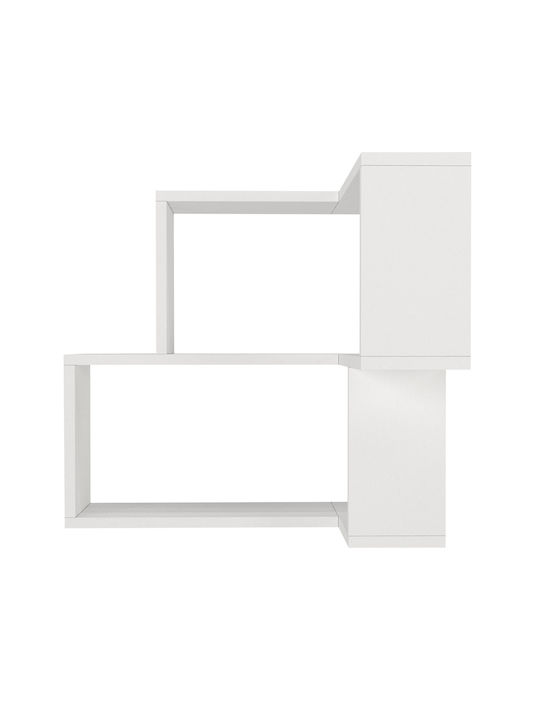 Eckregal Wand White 60x45x55cm