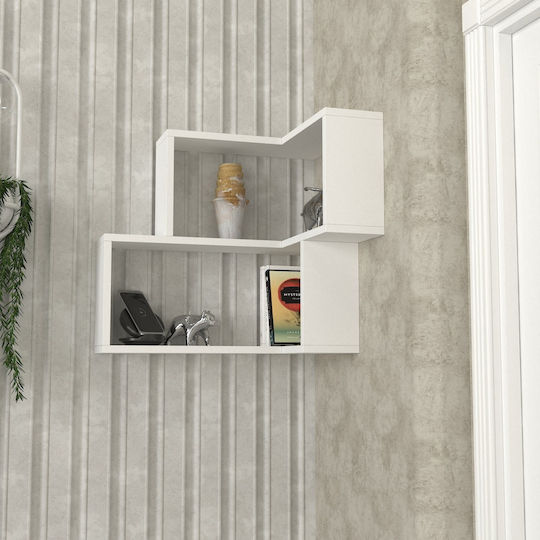 Γωνιακό Ράφι White 60x45x55εκ.