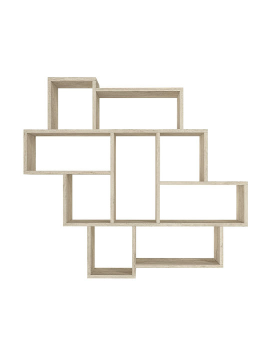 Shelf Wall Cream 115.5x14.5x103.5cm