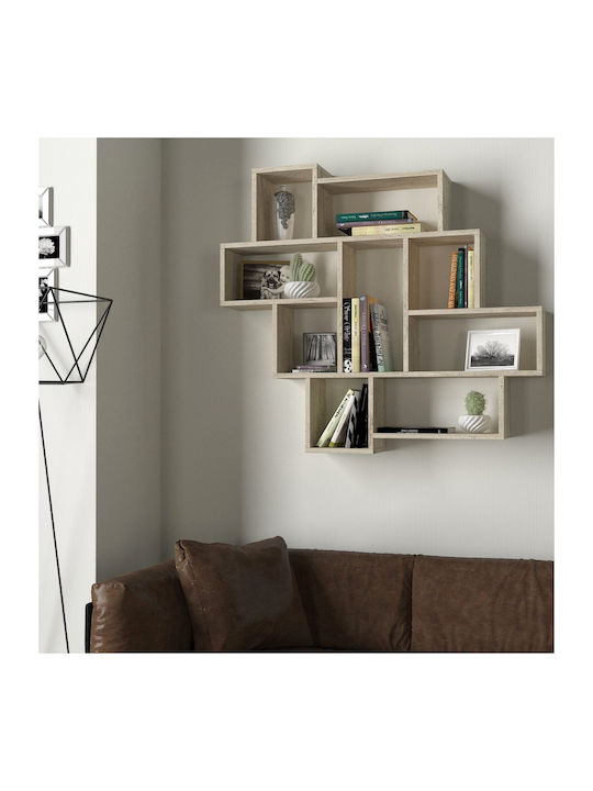 Shelf Wall Cream 115.5x14.5x103.5cm