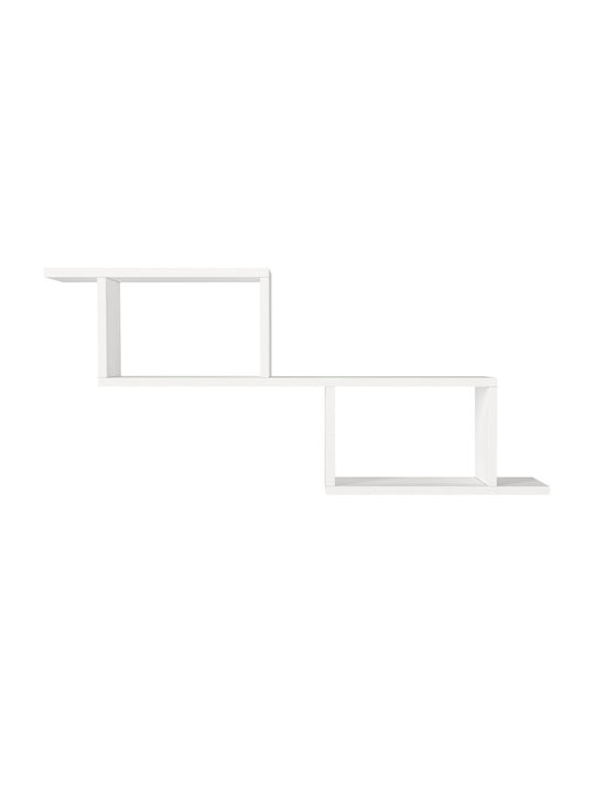 Raft Perete Alb 101x24x45cm