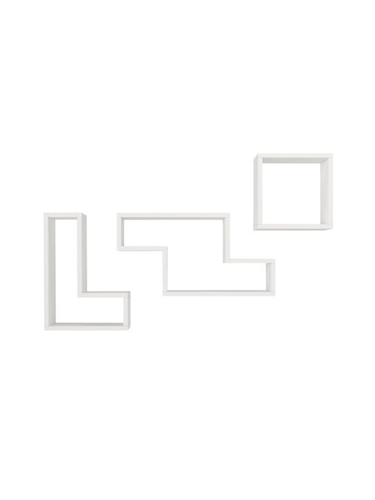 Ράφι Τοίχου White 80x20x75εκ.