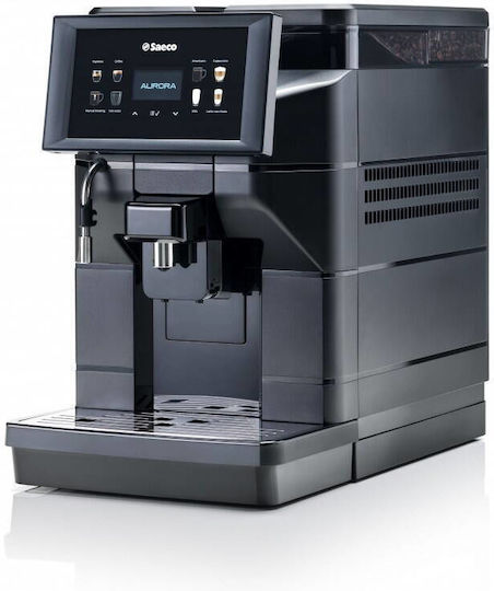 Saeco Aurora M1 Automatic Espresso Machine 1900W Pressure 15bar for Cappuccino with Grinder Brown