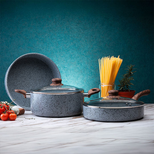 Voltz Siena Deep Pot made of Aluminum 4.7lt / 24cm