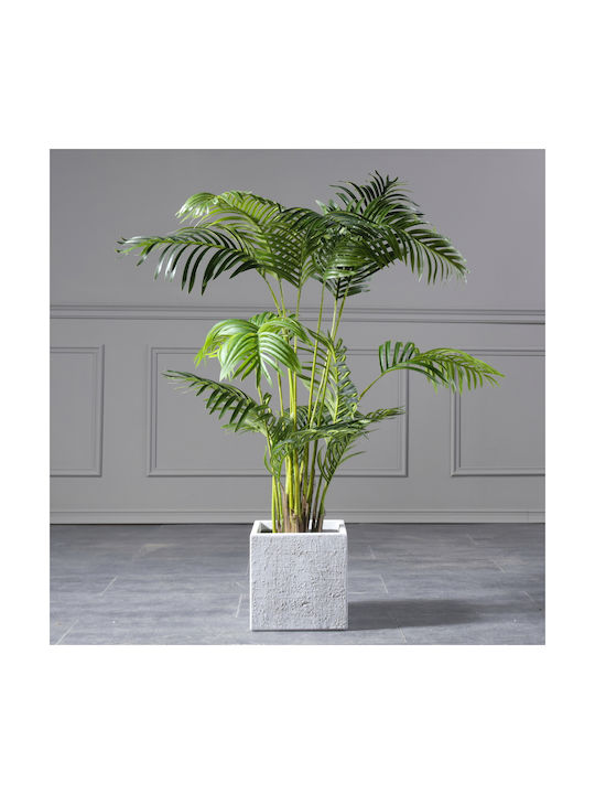 Supergreens Künstlicher Areca-Palme Baum Grün 140 cm