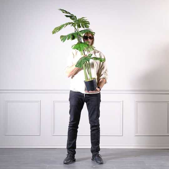 Supergreens Τεχνητό Δέντρο Μονστέρα Πράσινο 120 Εκ