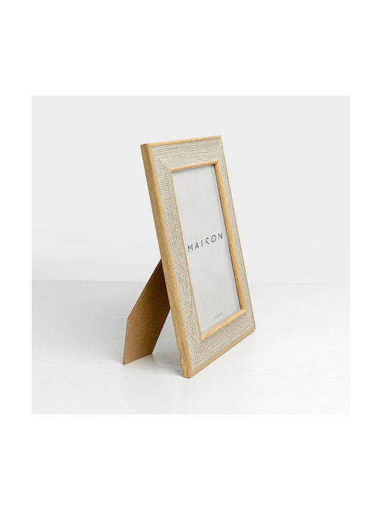 InTheBox Organic Κορνίζα Πλαστική με Μπεζ Πλαίσιο 6τμχ