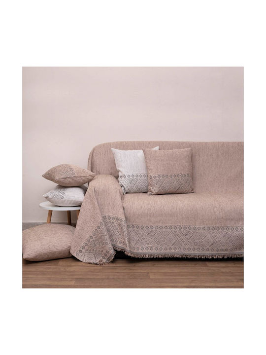 Viopros Viopros Sofa Cushion 100% Cotton Linen 32x52cm