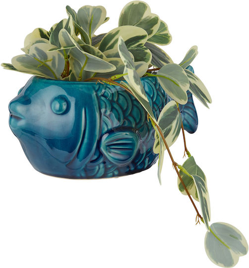 Butlers Plant Pot Blue