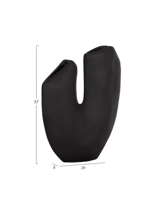 Tabletop Ceramic Decorative Arken Hm4618.02 Black Matte 28x10x36 5pcs 1 Item