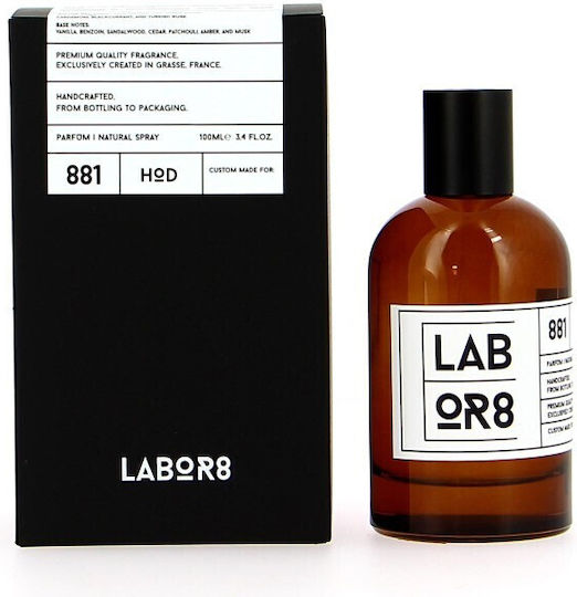 Labor8 Hod 881 Unisex Eau De Parfum Edp 50 Ml
