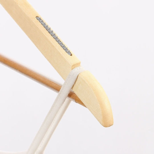 UnicUtil Umeraș pentru Dulap pentru pantaloni Lemn Bej UUUM29X10 10buc