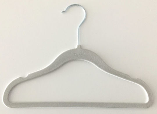 3 Sprouts Child Clothes Hanger Gray 1822-IHNHDG 10pcs