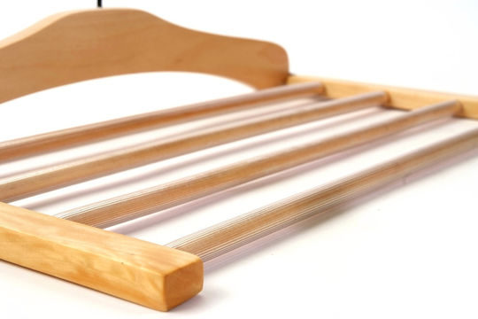 Humero Clothes Hanger Beige 2pcs