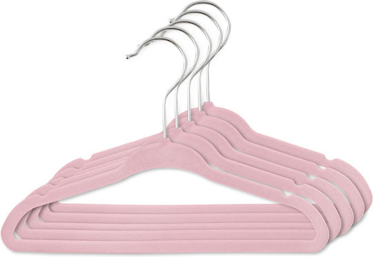 UnicUtil Kinder Metallisch Rosa Kleiderbügel 50 Stück