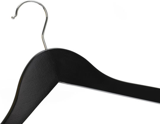 Humero Clothes Hanger Black 40pcs