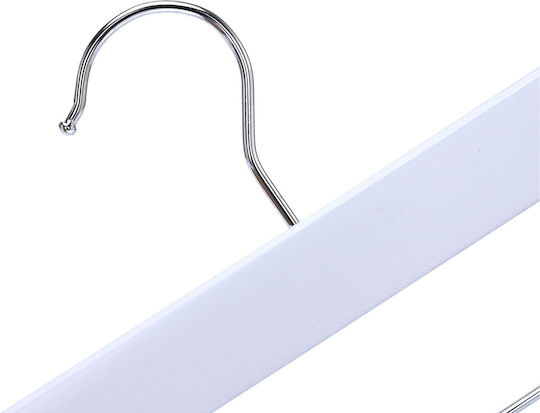 UnicUtil Umeraș pentru Dulap pentru pantaloni Lemn Albă UUUM45X50 50buc