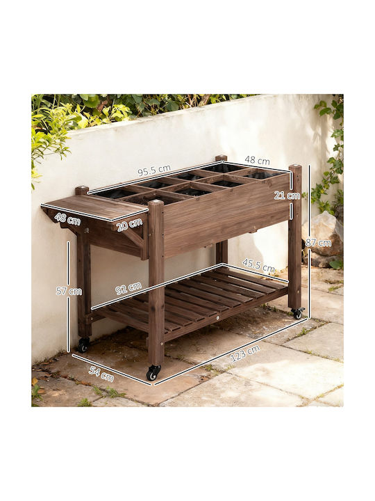 Outsunny Planter Box Lemn Outsunny Planter Box Lemn