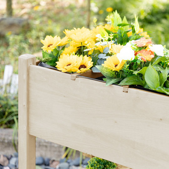 Outsunny Кутия за саксии Дърво Wood 123x54x87см.