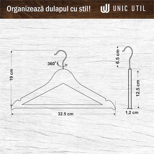 UnicUtil Umeraș pentru Copii Roz UUUM20X10 10buc