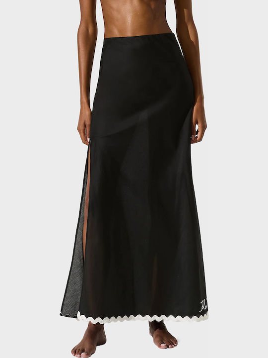 Karl Lagerfeld Women's Skirt Beachwear Black