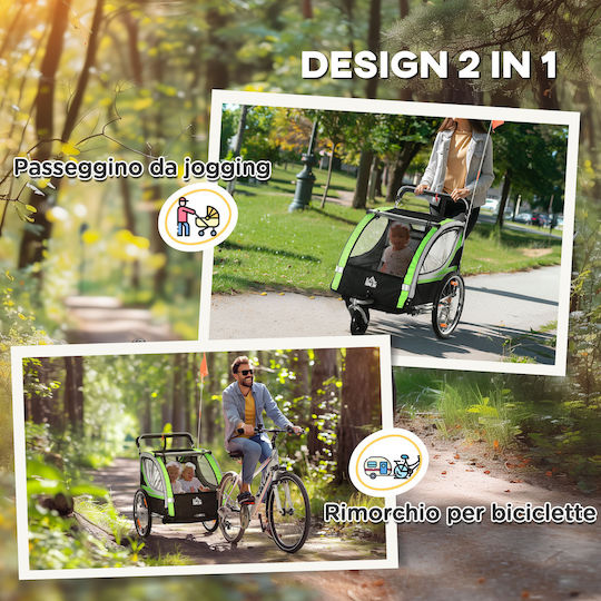 HomCom Bicycle Trailer