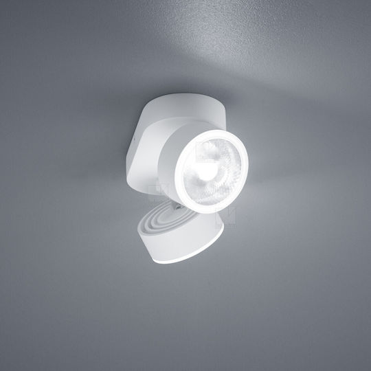 Helestra Таванно осветление 8бр Бяла с Вграден LED