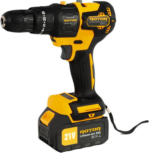 Rotor 14362 Set Ferăstrău cu lanț & Roată unghiulară & Mașină de găurit cu impact & Șurubelniță cu impact & Ciocanul Brushless cu baterii