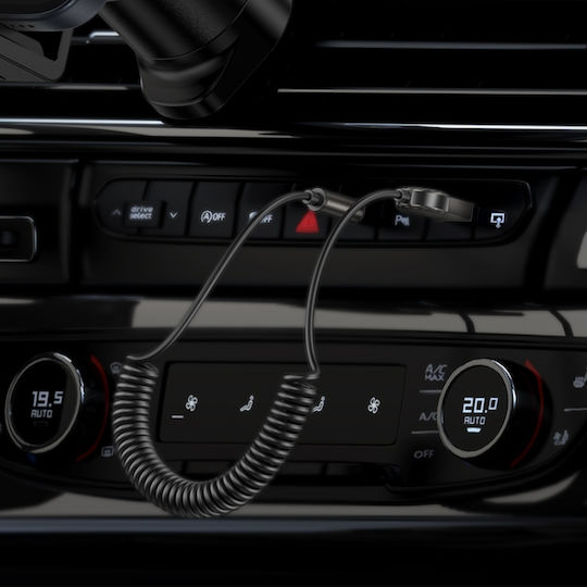 Aux Car Cable Borofone Bc56 Peaceful Spring Bluetooth Audio Receiver Black