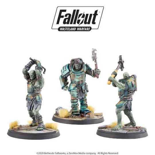 Fallout Wasteland Warfare Super Mutants Skirmishers