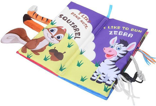 Queen Mother Fabric Activity Book for 6+ Months Various Designs 1pc