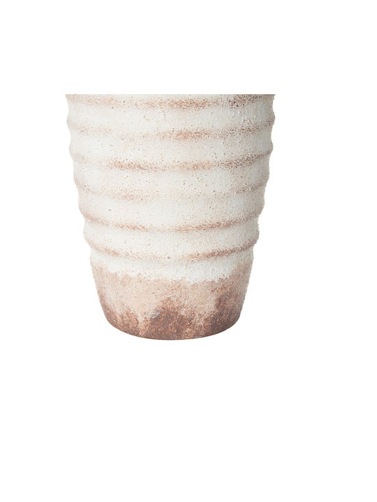 Artekko Decorative Vase White 12.7x12.7x28.4cm
