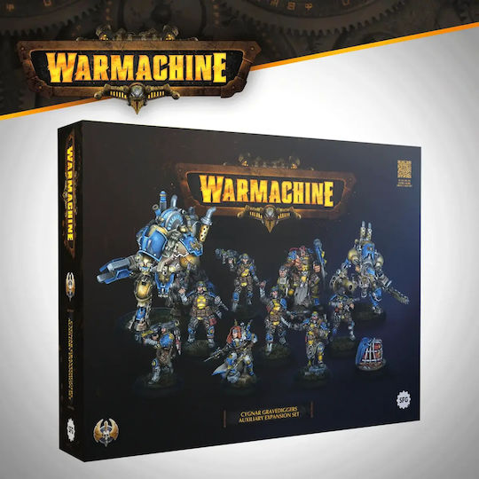 Warmachine Cygnar – Gravediggers Erweiterung für Hilfseinheiten