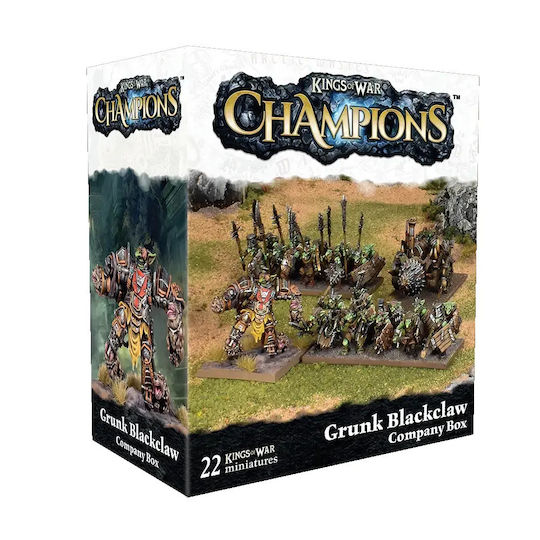 Kings War Champions – Grunk Blackclaw Company Goblins