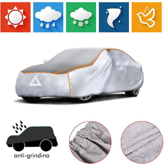 Smartic Acoperă Pentru Grindină Protecție Exterioară Auto Spumă Comprimată 5mm Sistem Antifurt Protecție H6 Pe Scara Torro Mărimea M 430x160x120cm