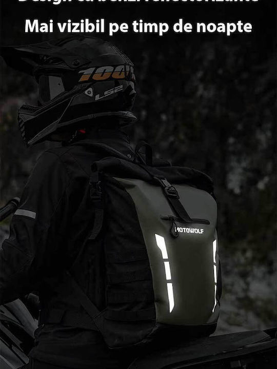 Motowolf Rucsac pentru călărie Gri