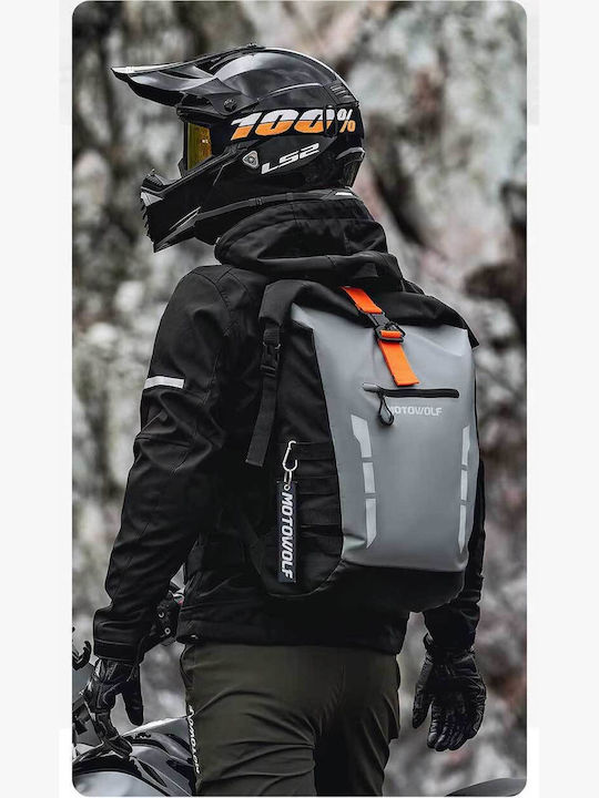 Motowolf Rucsac pentru călărie Gri