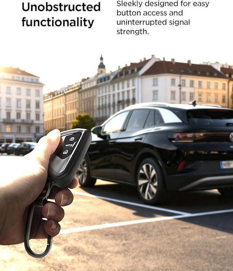 Θήκη Spigen Sgp Vk100 Volkswagen Κλειδί Vw Skoda Carabiner Κ Κορδόνι Συμβατό Vw Smart Key Remote Control Cover Μαυρο Acs10426