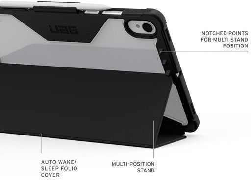 UAG Plyo Flip Cover Ανθεκτική Μαύρη (SAMSUNG Galaxy Tab S11 11" 2025 X730 / X736)