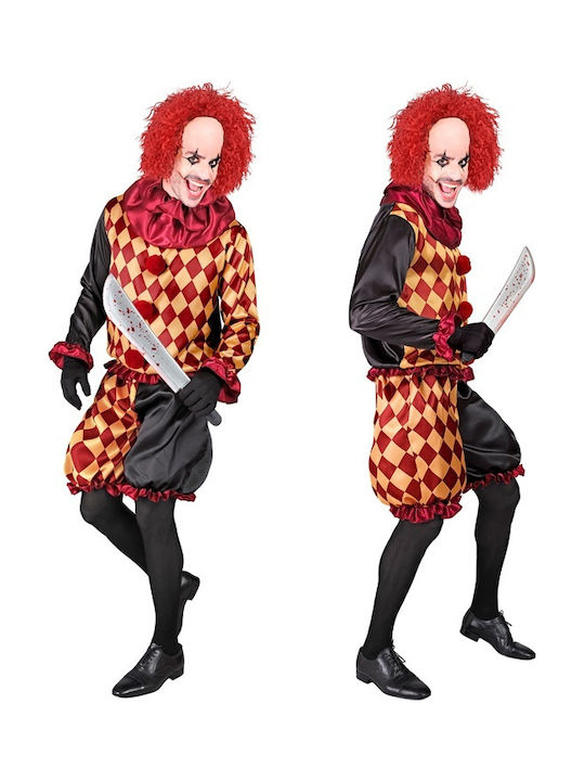 Costum de Carnaval Clovn Înfricoșător