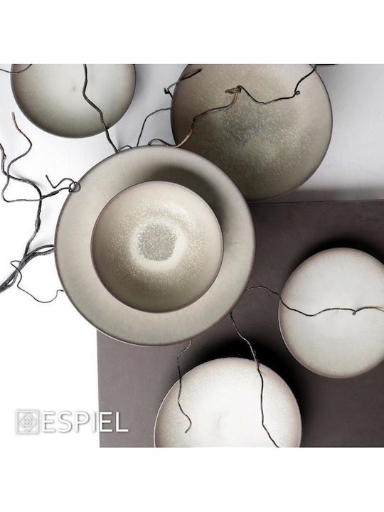 Espiel ''sensation'' Teller Suppe Keramik Braun mit Durchmesser 26.5cm 2Stück