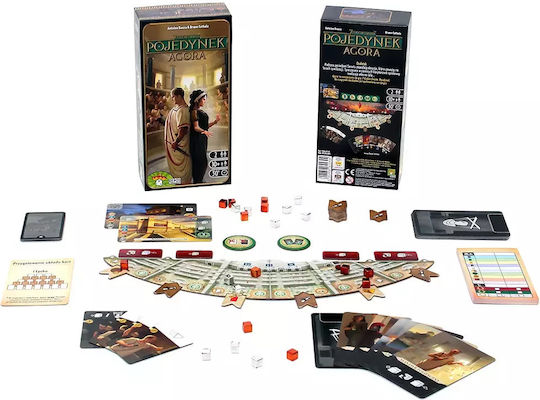 Game Expansion 7 Wonders Duel: Agora for 2 Players 10+ Years Old (PL) Rebel