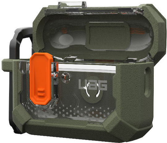 UAG Plasma Калъф с кука в Зелен цвят за Apple AirPods Pro 3