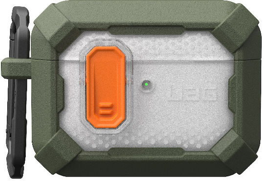 UAG Plasma Калъф с кука в Зелен цвят за Apple AirPods Pro 3