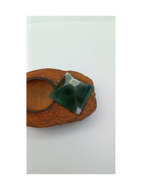 Green Agate Decorative Pyramid 124gr