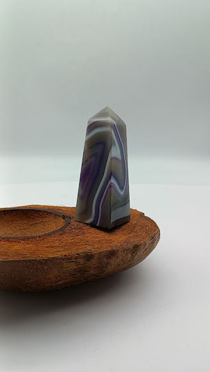 Obelisc din Agat Mov – 216 g
