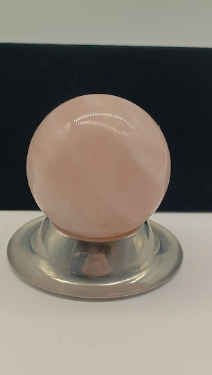 Pink Quartz Sphere – 448 Gr Pink Quartz Sphere – 448 Gr
